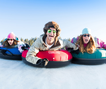Friends Tubing at Park City Friends Tubing at Park City